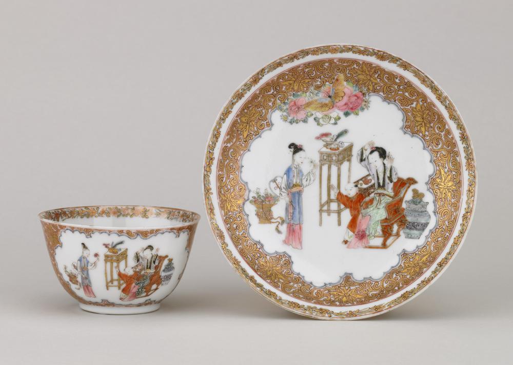 图片[1]-cup; saucer BM-Franks.437-China Archive